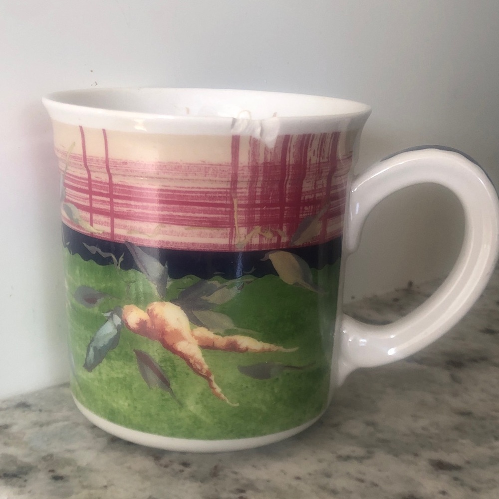 Tracy Porter Multicolor Carrot Mug